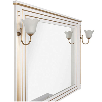 Мебель для ванной AQUANET Паола 187865 белый/золотой