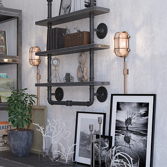 Светильник настенный Odeon WALLI 4131/1W 60Вт E27