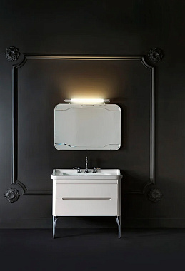 Раковина подвесная Kerasan Waldorf 4142K1bi/cr*3 100х55см