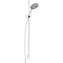 Душевой гарнитур KLUDI Freshline 6794091-00 белый/хром