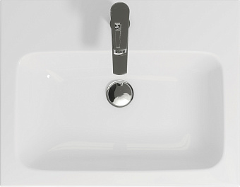 Раковина встраиваемая снизу CERSANIT COLOUR S-UM-COL60/1-w 60,5х45см