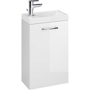 Тумба под раковину подвесная CERSANIT LARA SP-SZ-LARA-CO40/Wh 22х38х59см