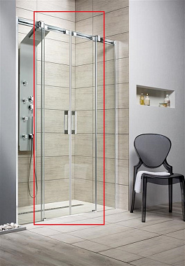 Душевая дверь RADAWAY Espera 380280-01 200х180см стекло прозрачное