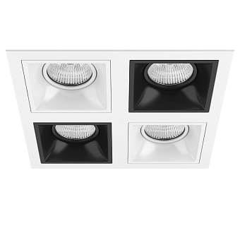 Светильник точечный встраиваемый Lightstar Domino D54606070607 50Вт GU5.3