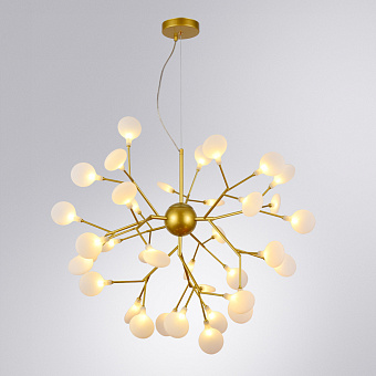 Люстра подвесная Arte Lamp CANDY A7274SP-36GO 3Вт 36 лампочек G4