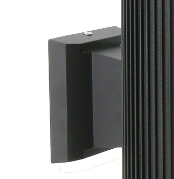 Светильник архитектурный Favourite Pola 2858-2W 120Вт IP54 E27 чёрный