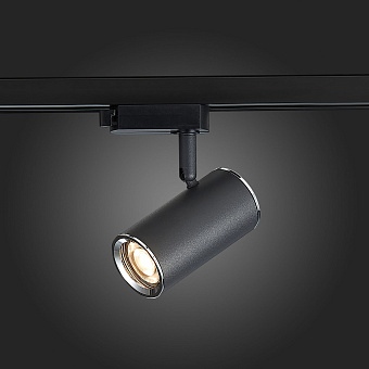 Трековый светильник ST Luce CROMI ST301.406.01 50Вт GU10 хром для однофазного трека