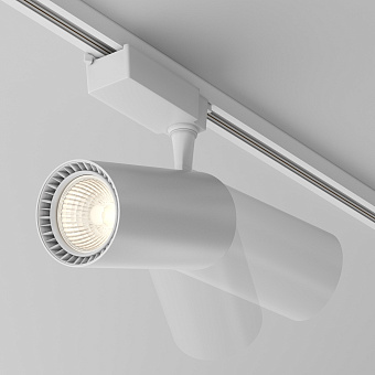 Трековый светильник Maytoni Vuoro TR003-1-36W3K-M-W 36Вт LED белый для однофазного трека
