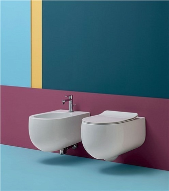 Биде подвесное Kerasan Flo 312301