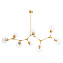 Люстра подвесная Arte Lamp YUKA A4103SP-8GO 40Вт 8 лампочек E27