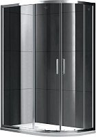 Угловое ограждение Gemy Victoria S30182 190х80см стекло прозрачное