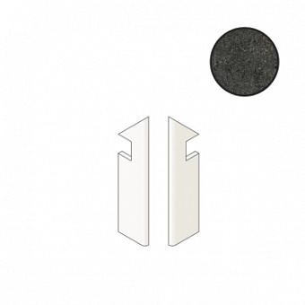 Вставка Atlas Concord Италия Boost Stone A7NV Tarmac Battiscopa Sag Sx 7,2х30см 0,259кв.м.