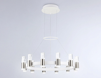 Люстра подвесная Ambrella COMFORT LineTech FL6205 72Вт 12 лампочек LED