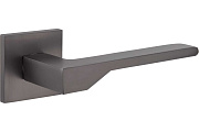 Дверная ручка нажимная Code Deco Slim H-30116-A-GRF графит