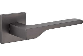 Дверная ручка нажимная Code Deco Slim H-30116-A-GRF графит