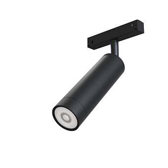 Магнитный трековый светильник Maytoni Focus LED TR019-2-7W3K-B 7,2Вт LED чёрный
