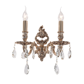 Бра Lucia Tucci BARLETTA W1730.2 coffe gold 120Вт E14