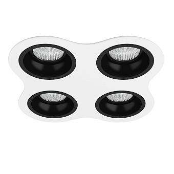 Светильник точечный встраиваемый Lightstar Domino D64607070707 50Вт GU5.3