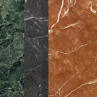 Матовый керамогранит ABK Play PF60005897 Marble Black 20х20см 1,04кв.м.