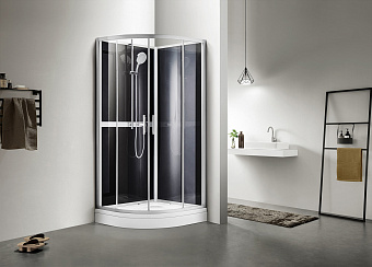 Угловое ограждение Azario DENVER AZ-N10812 900 200х90см стекло прозрачное