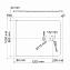 Душевой поддон WASSERKRAFT Neime 19T10 100х120см