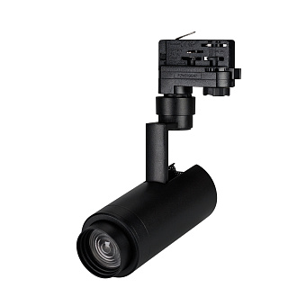 Трековый светильник Arlight LGD-Zeus-4TR 024619 10Вт LED чёрный для трёхфазного трека