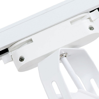 Трековый светильник Arte Lamp LYRA A6252PL-1WH 40Вт E27 белый для однофазного трека
