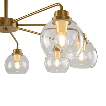 Люстра потолочная Freya Neptune FR5176PL-08BS 60Вт 8 лампочек E14