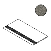 Плитка для ступеней Atlas Concord Италия Boost Mix A834 Smoke Gradino 30х120см 1,44кв.м. матовая