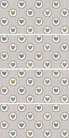 Декор ABK Wide and Style PF60003422 D+ Cp Cuor Arcobaleno 240х120см 11,52кв.м.