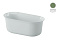 Ванна каменная ArtCeram Petite ACW005 44 140х70см отдельностоящая