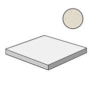 Плитка для ступеней Atlas Concord Италия Kone AALK White Scalino Ang 33х33см 0,109кв.м. неполированная