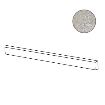 Плинтус ABK Ghost PF60004783 Battiscopa Rope Ret 5,5х120см 0,396кв.м.