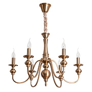 Люстра подвесная Arte Lamp PASSONI A6097LM-6PB 40Вт 6 лампочек E14