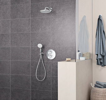 Верхний душ GROHE Tempesta 250 26668000 хром