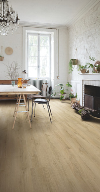 Ламинат Quick-Step Classic Plus Hydro Дуб бежевый рустикальный CLH4084 1200х190х8мм 32 класс 1,596кв.м