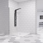 Угловое ограждение RGW Walk In WA-006 200х80см стекло прозрачное