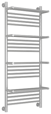 Полотенцесушитель СУНЕРЖА Богема+ с 4 полкам 071-0224-1250 сатин