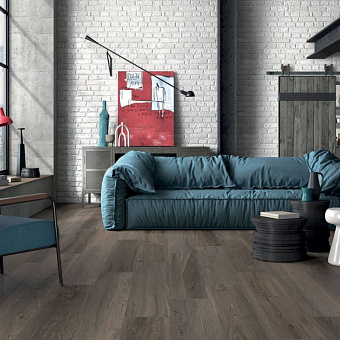Матовый керамогранит ABK Poetry Wood PF60010061 Mud Nat Rett 120х20см 1,44кв.м.