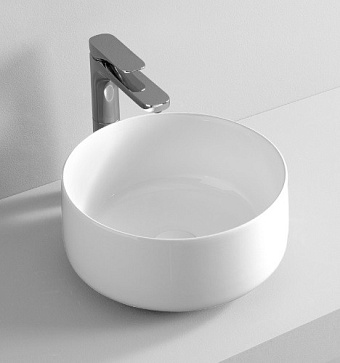 Раковина накладная ArtCeram Cognac COL004 01 00 35х35см