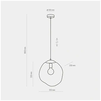 Светильник подвесной TK Lighting Sol 4262 60Вт E27
