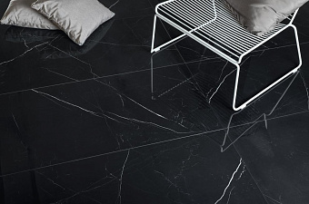 Полированный керамогранит ARIOSTEA Marmi Classici PL612547 Nero Marquinia Luc 60х120см 1,44кв.м.