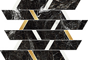 Полированный керамогранит NAXOS Rhapsody 118817 Mosaic Brick Dark 30х32см 0,48кв.м.
