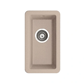 Мойка кухонная IDDIS Tanto TU1P261i87 46х26см песок