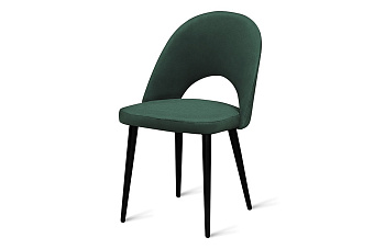 Кухонный стул AERO 52х62х85см велюр/сталь Dark Green