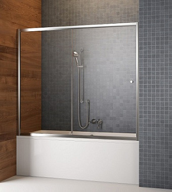Стеклянная шторка на ванну RADAWAY Vesta DWJ 180 150х180см