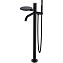 Смеситель для ванны Boheme Stick 129-BB.2 чёрный
