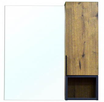Шкаф зеркальный Azario GRIS CS00080416 16х88х80см без подсветки