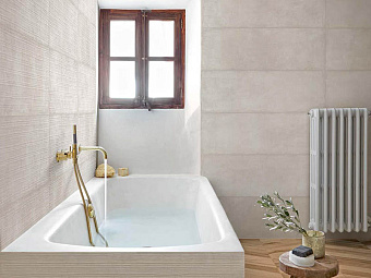 Настенная плитка MARAZZI ITALY Fresco M895 Struttura Ars ЗD Light rett. 32,5х97,7см 1,588кв.м. матовая