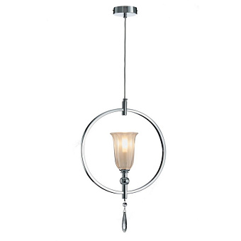 Светильник подвесной Newport 4800 4801/S chrome 60Вт E14